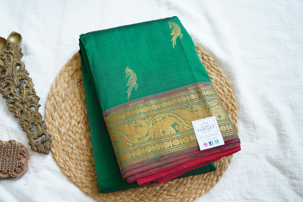 Kanchi Semi Silk Cotton Saree PC18336