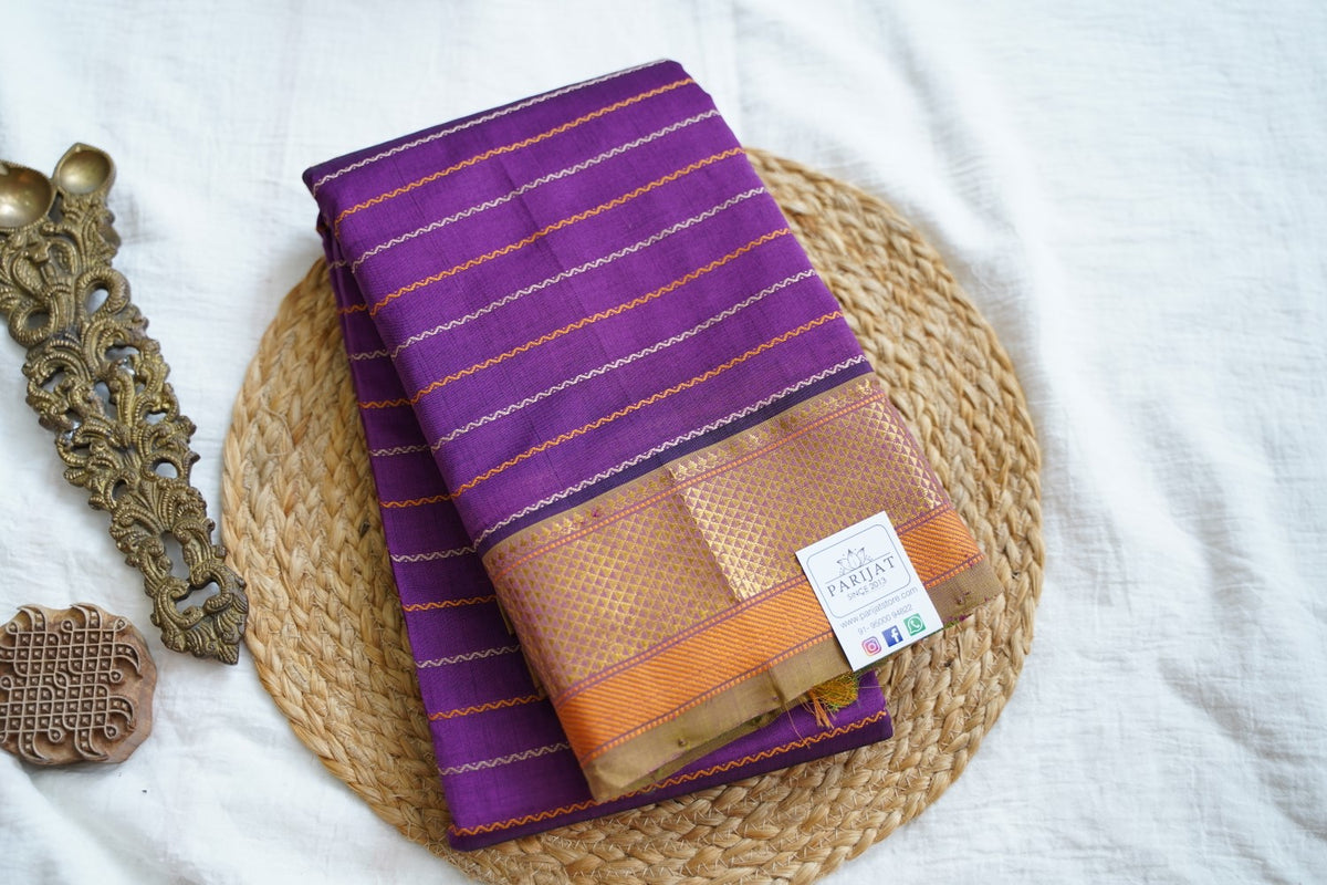Kanchi Semi Silk Cotton Saree PC18334