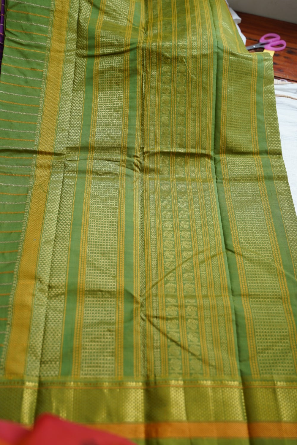 Kanchi Semi Silk Cotton Saree PC18334