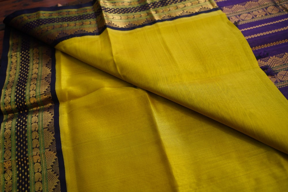 Kanchi Handloom Silk Cotton Saree PC17334