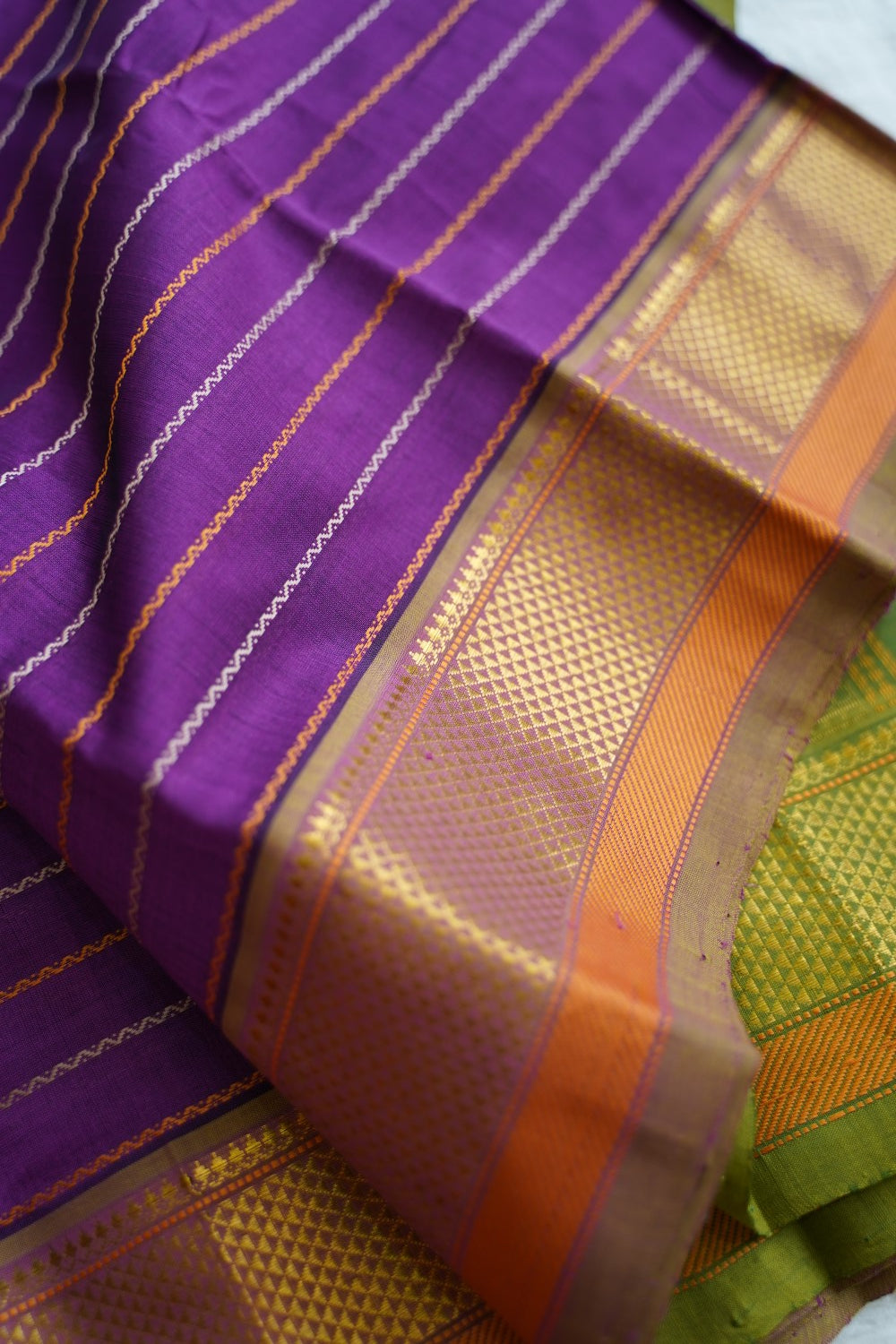 Kanchi Semi Silk Cotton Saree PC18334