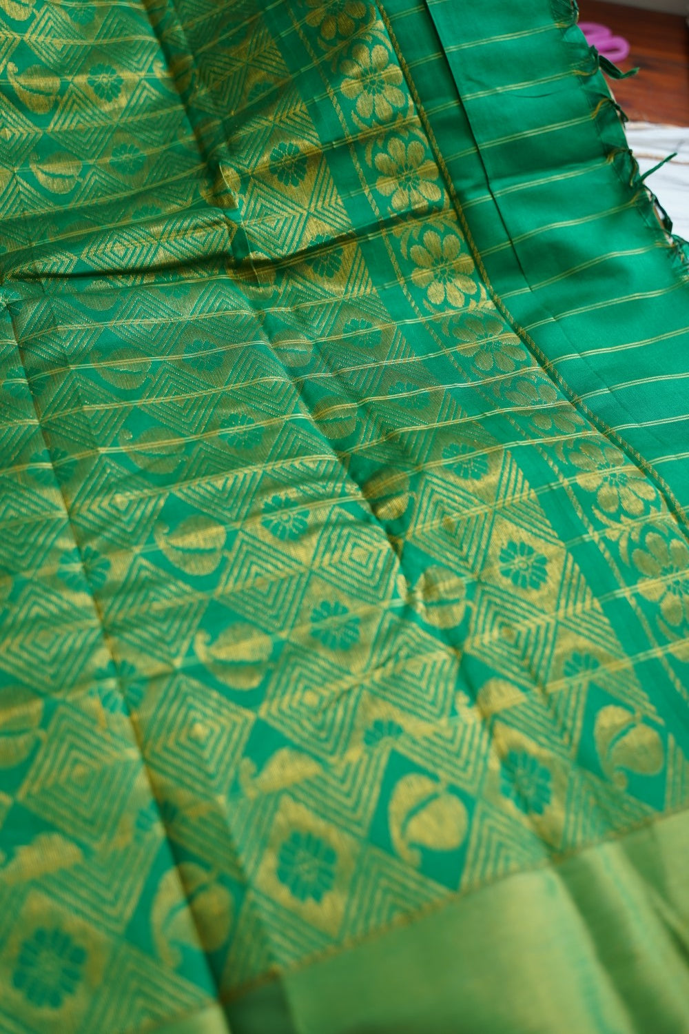 Kanchi Semi Silk Cotton Saree PC18335
