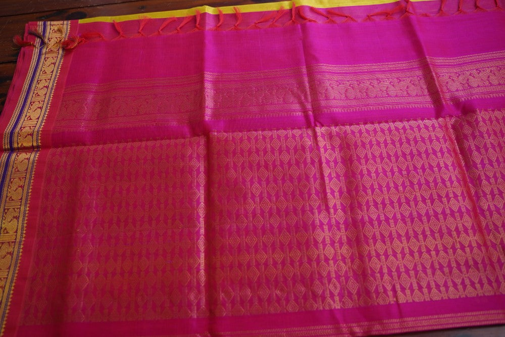 Kanchi Handloom Silk Cotton Saree PC17333