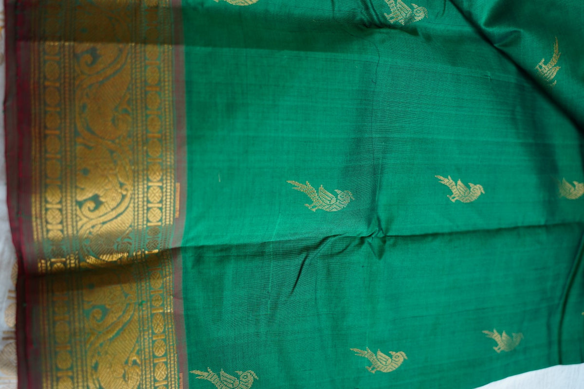 Kanchi Semi Silk Cotton Saree PC18336