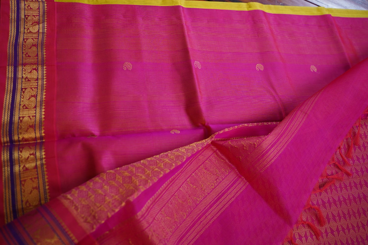 Kanchi Handloom Silk Cotton Saree PC17333