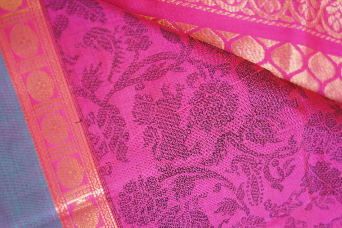 Kanchi Handloom Silk Cotton Saree PC14645