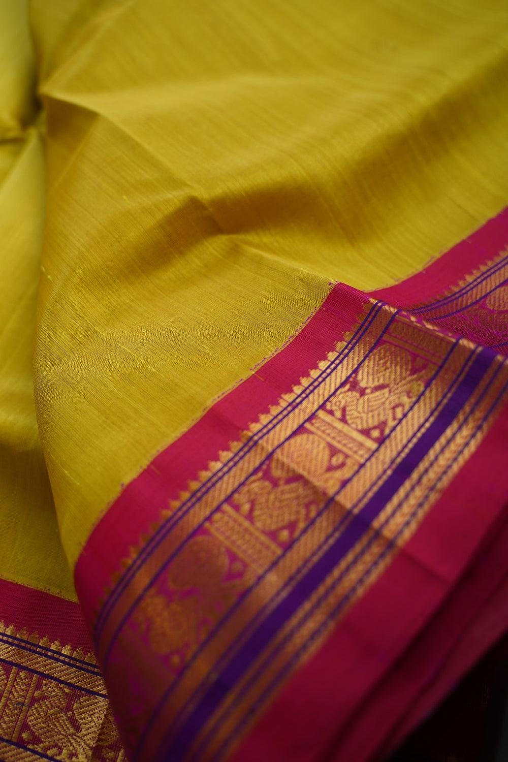 Kanchi Handloom Silk Cotton Saree PC17333