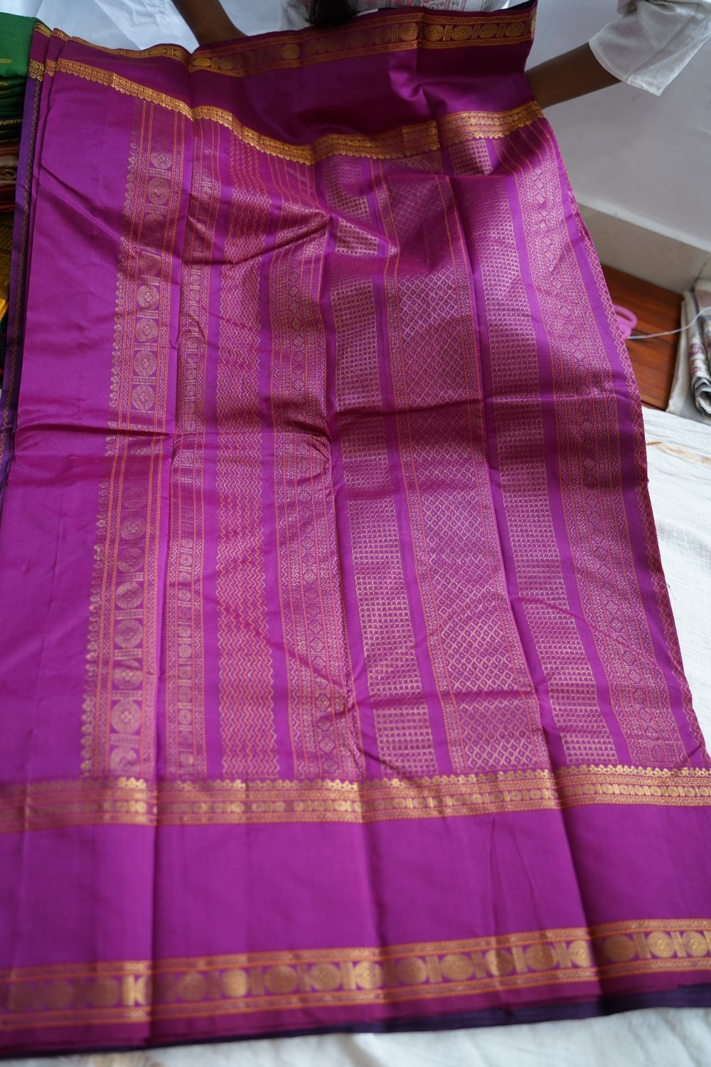 Kanchi Semi Silk Cotton Saree PC18329