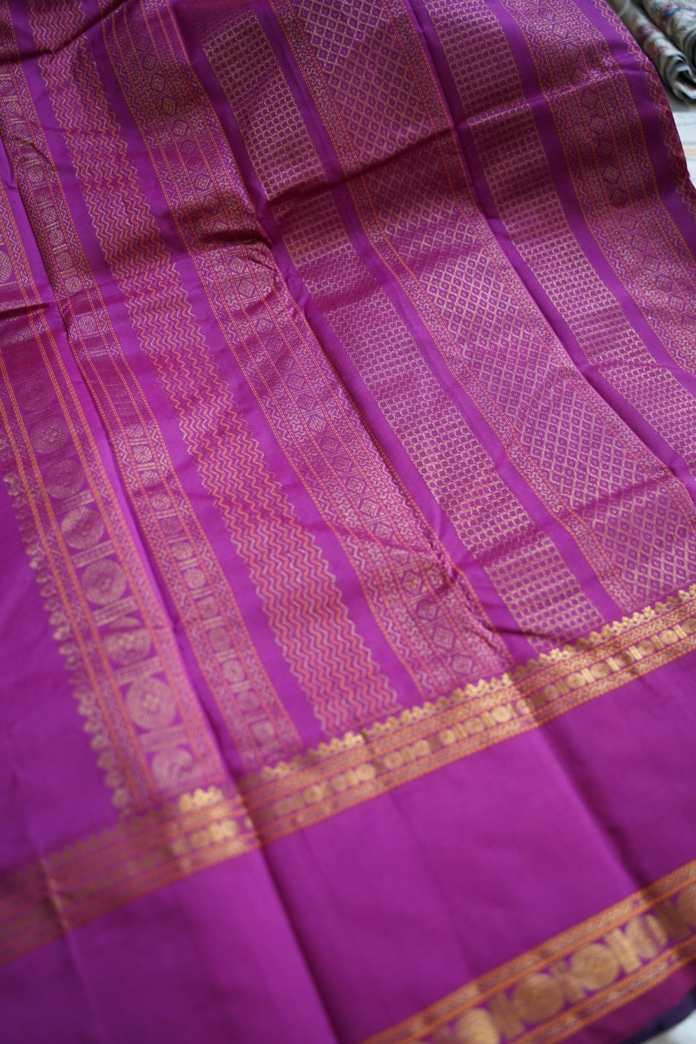 Kanchi Semi Silk Cotton Saree PC18329