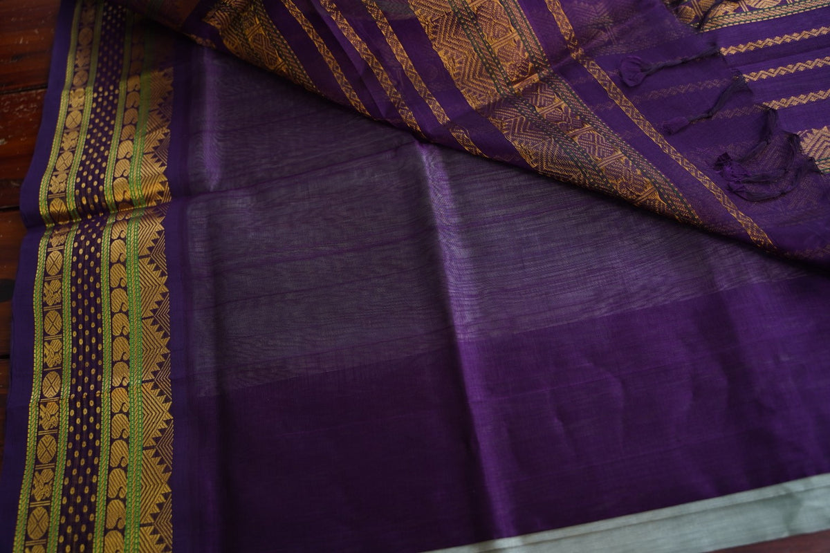 Kanchi Handloom Silk Cotton Saree PC17332