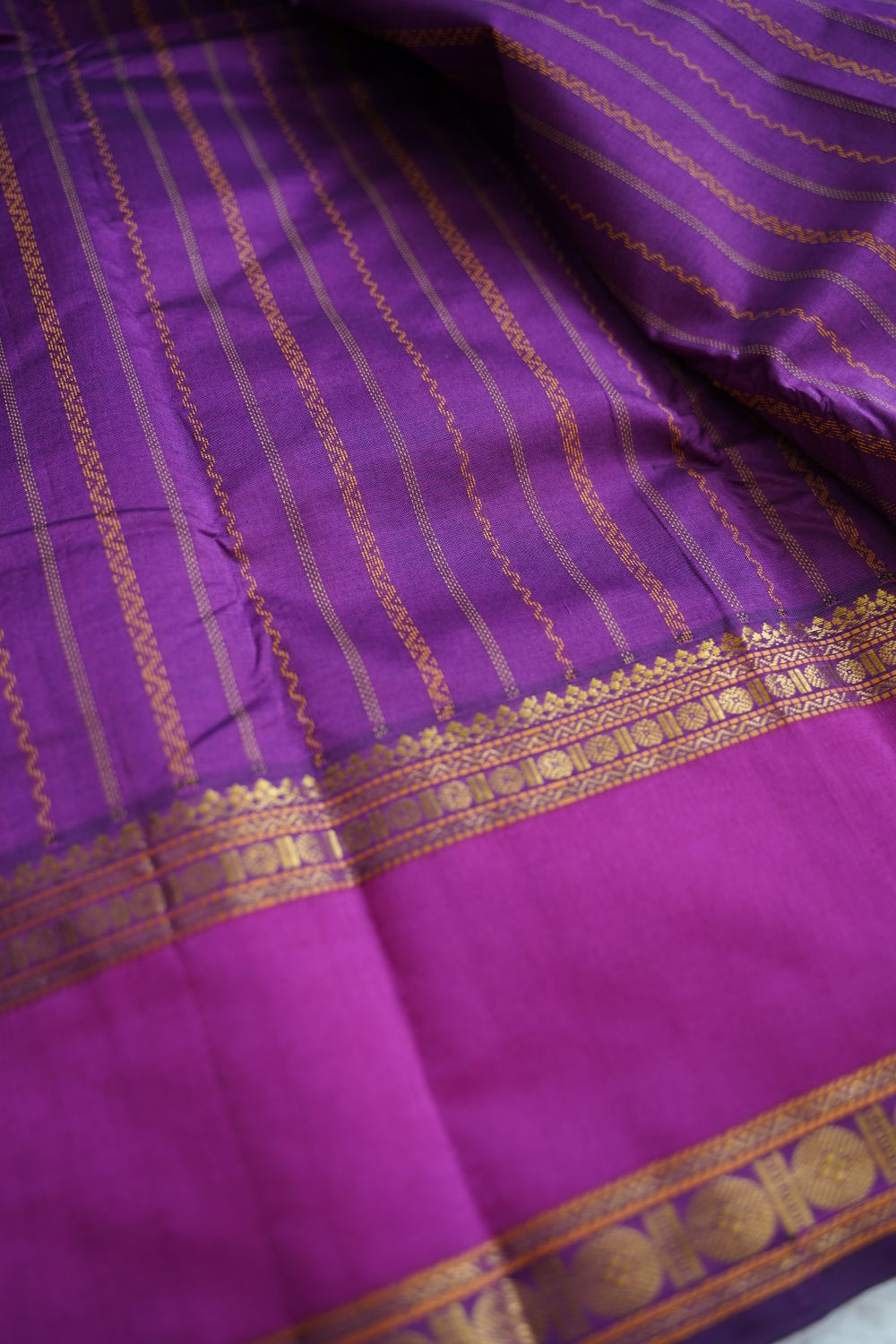 Kanchi Semi Silk Cotton Saree PC18329