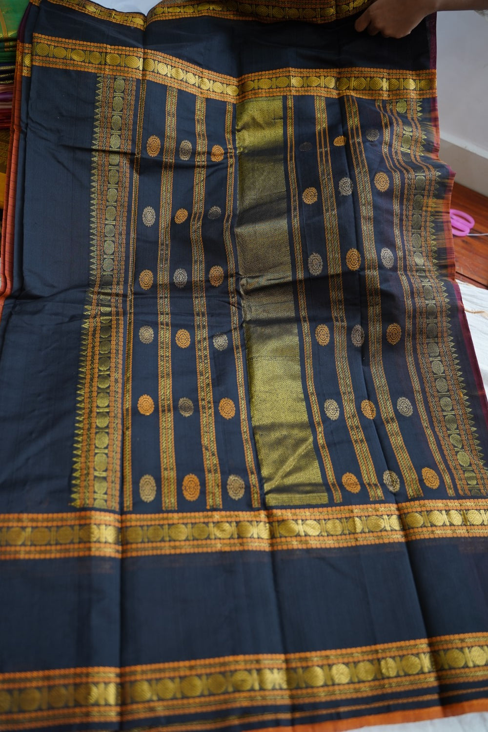 Kanchi Semi Silk Cotton Saree PC18330