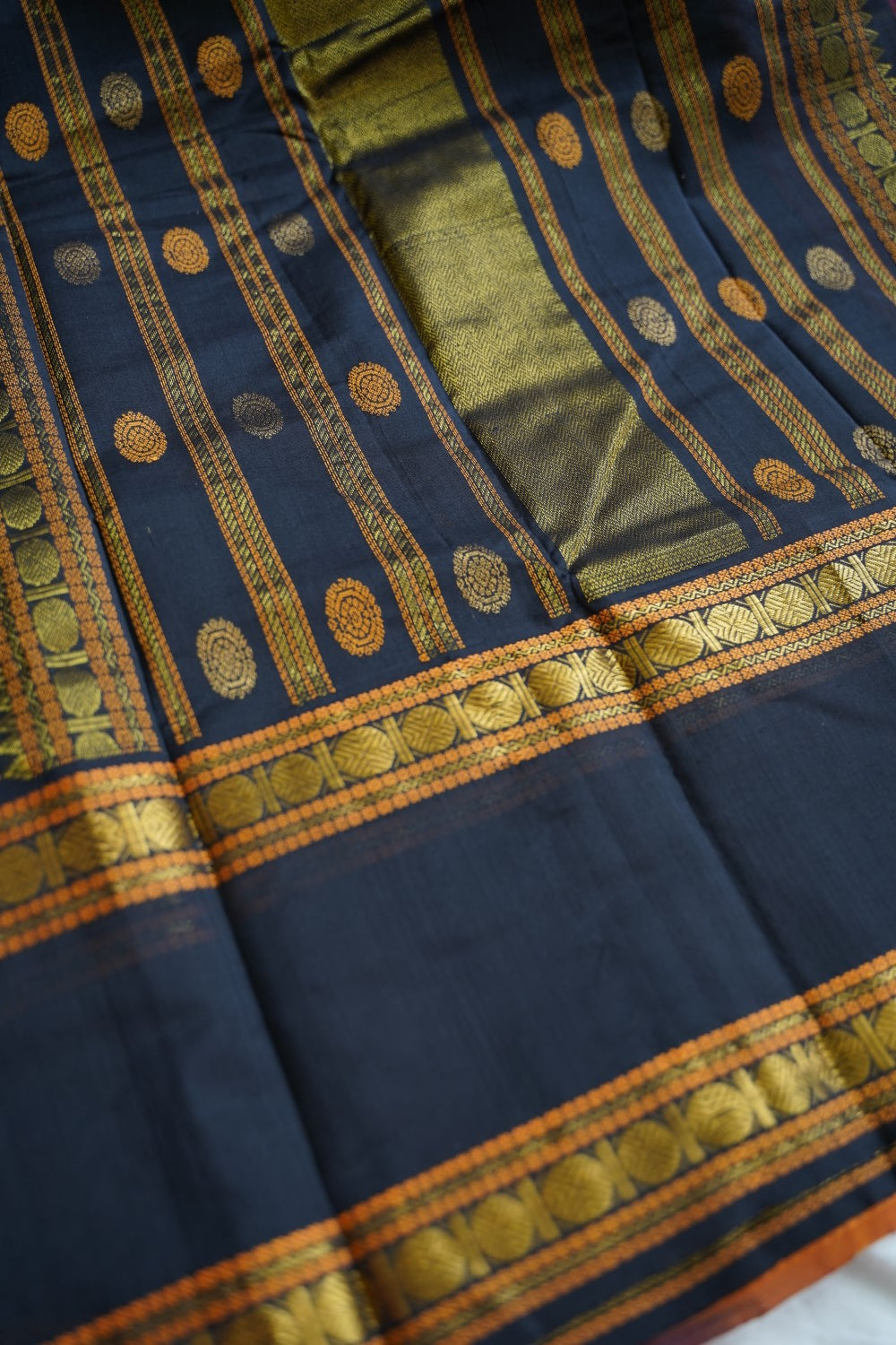 Kanchi Semi Silk Cotton Saree PC18330