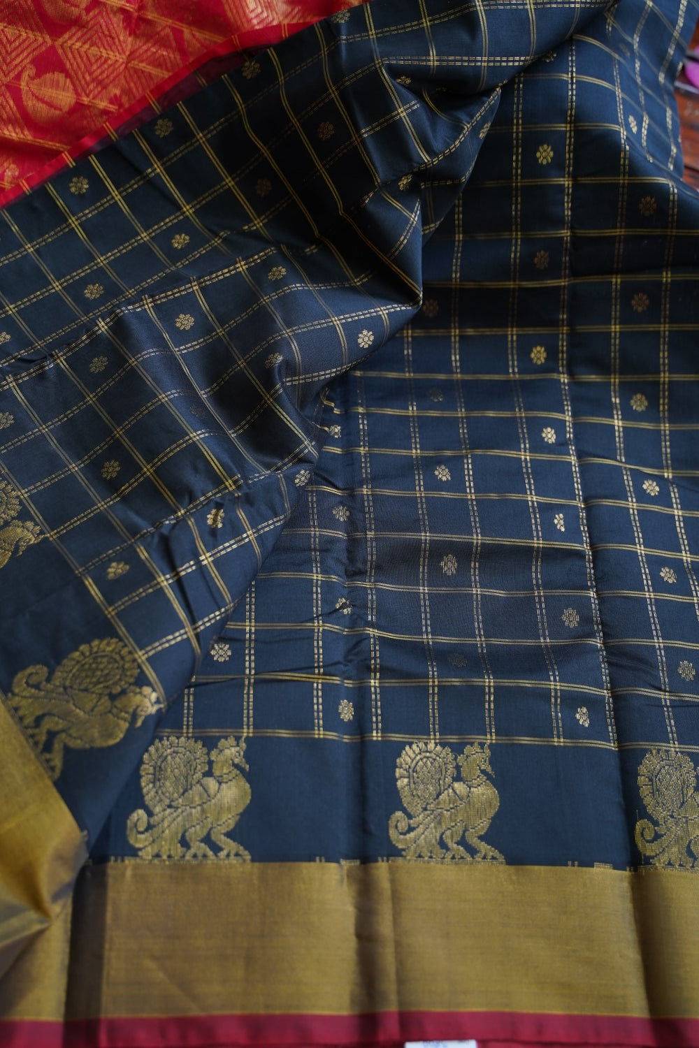 Kanchi Semi Silk Cotton Saree PC18332