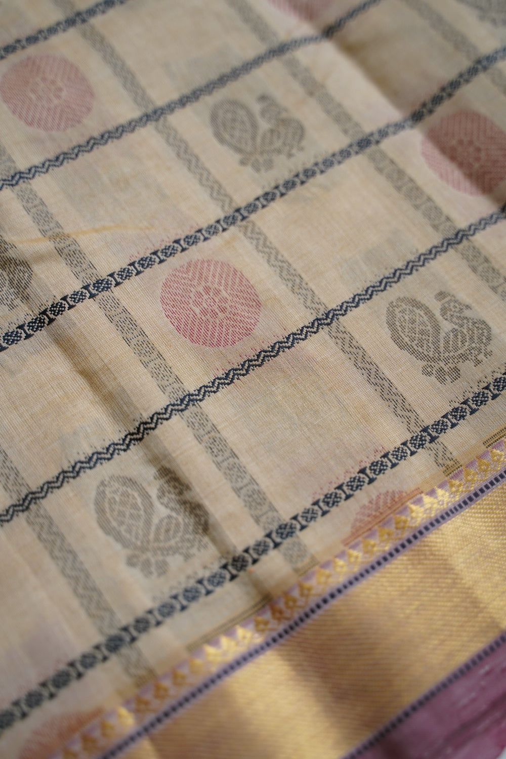 Kanchi Semi Silk Cotton Saree PC18333