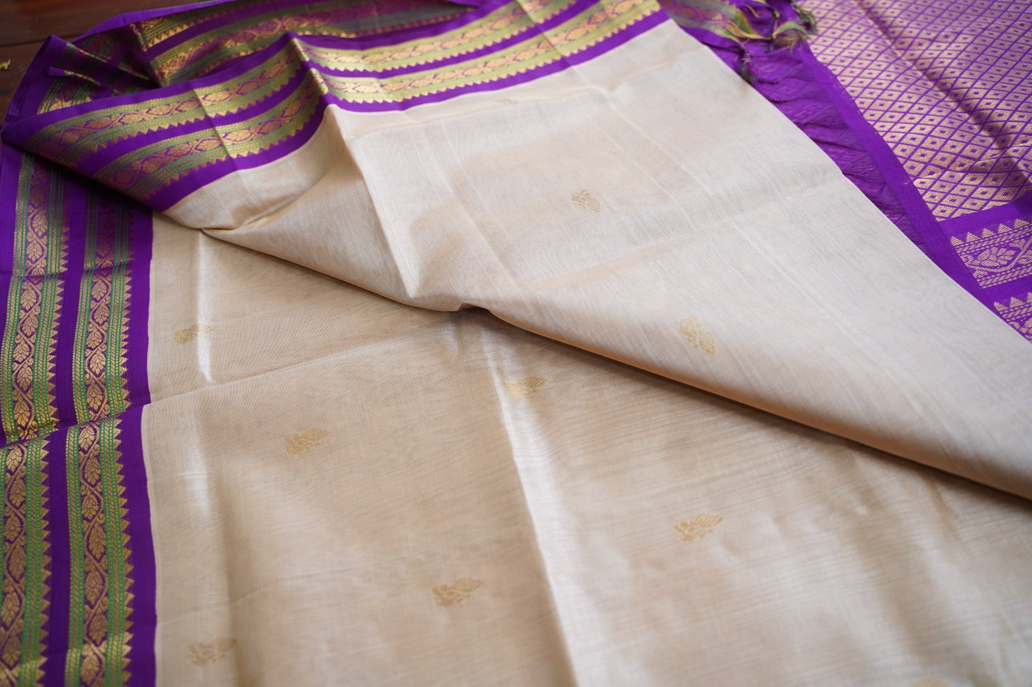 Kanchi Handloom Silk Cotton Saree PC17331