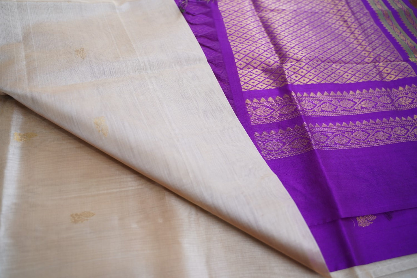 Kanchi Handloom Silk Cotton Saree PC17331