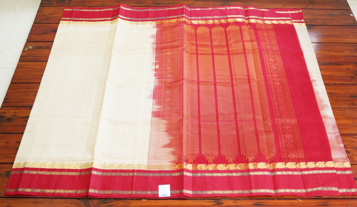 Kanchi Handloom Silk Cotton Saree PC14657