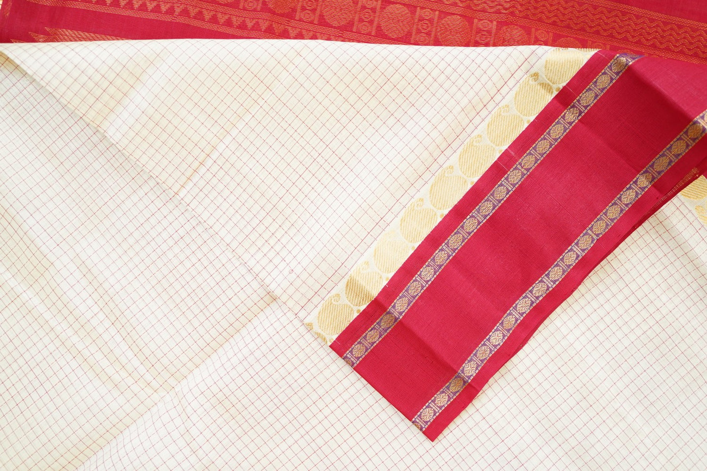 Kanchi Handloom Silk Cotton Saree PC14657