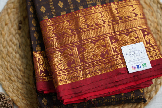 Kanchi Silk Cotton Saree PC18352