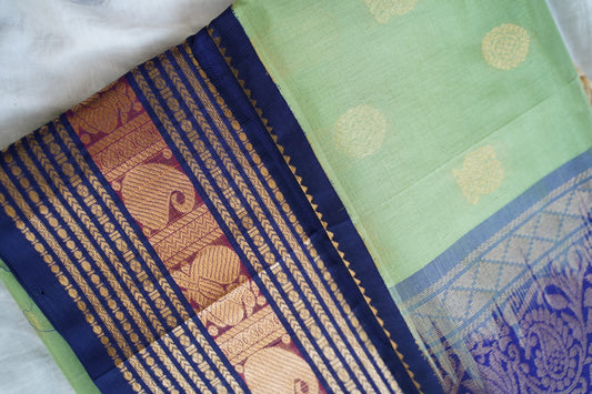 Kanchi Handloom Silk Cotton Saree-PC16278
