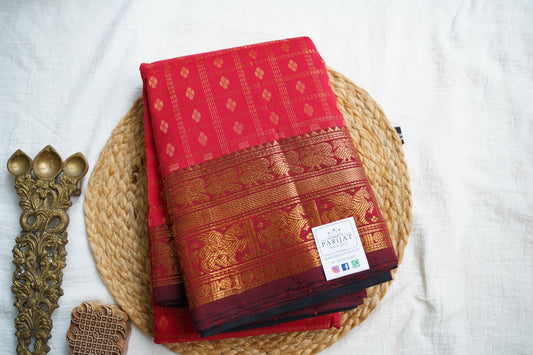 Kanchi Silk Cotton Saree PC18351