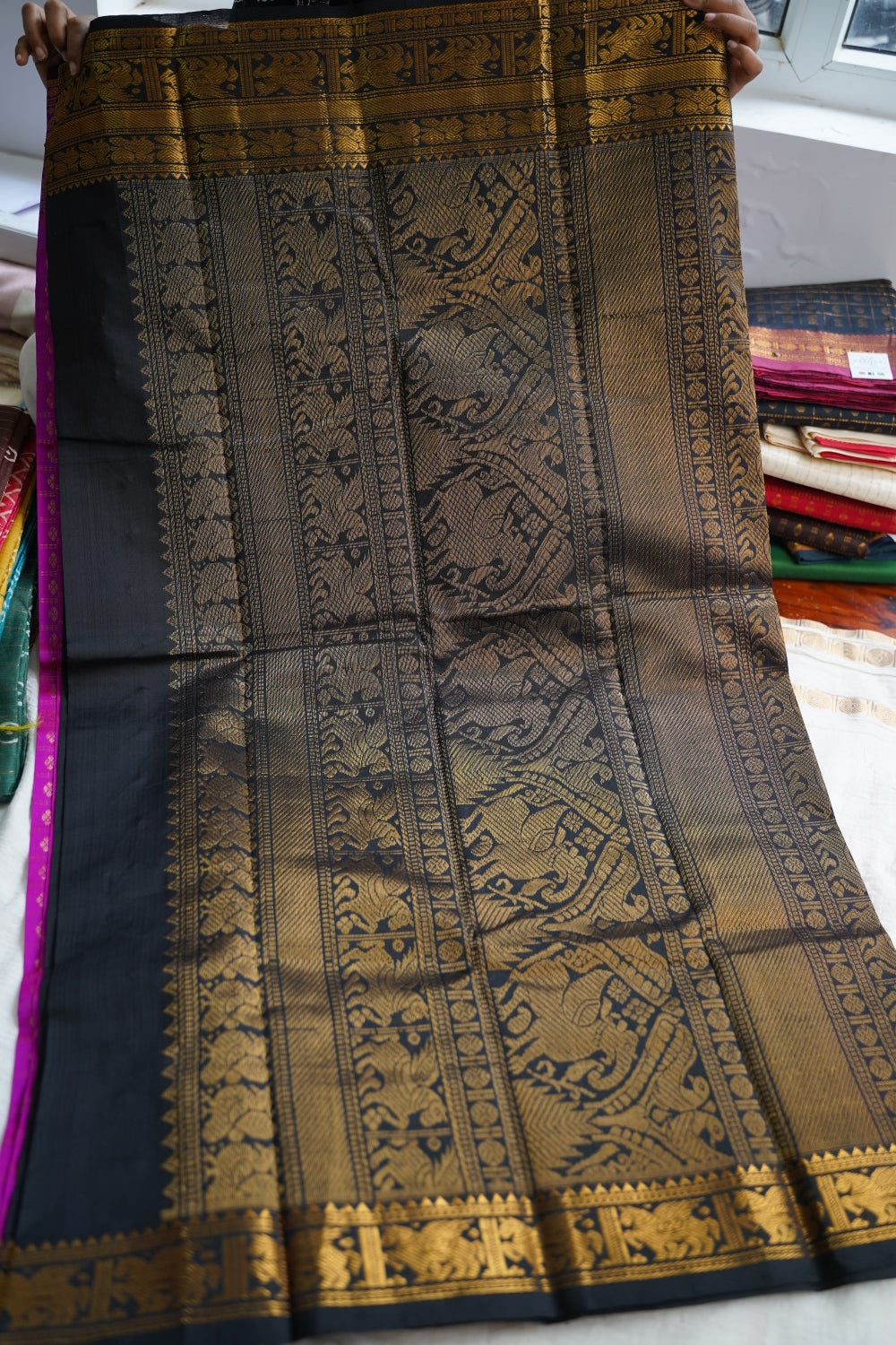Kanchi Silk Cotton Saree PC18349