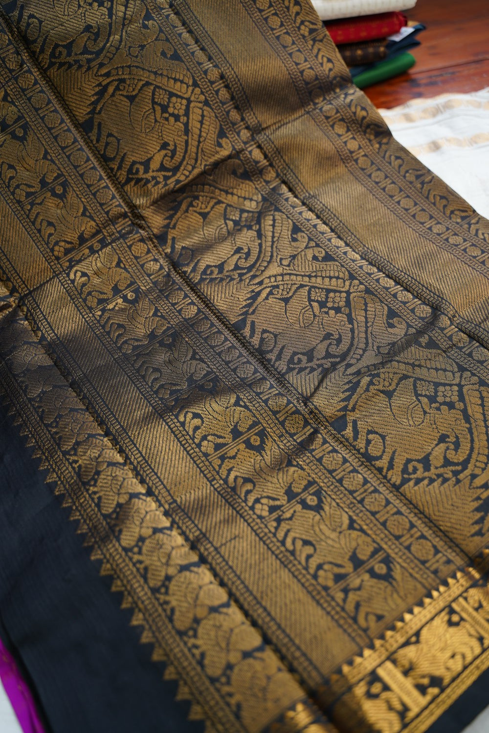 Kanchi Silk Cotton Saree PC18349