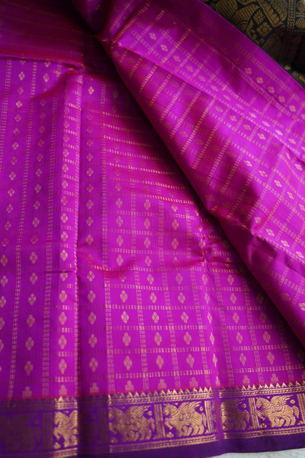 Kanchi Silk Cotton Saree PC18349