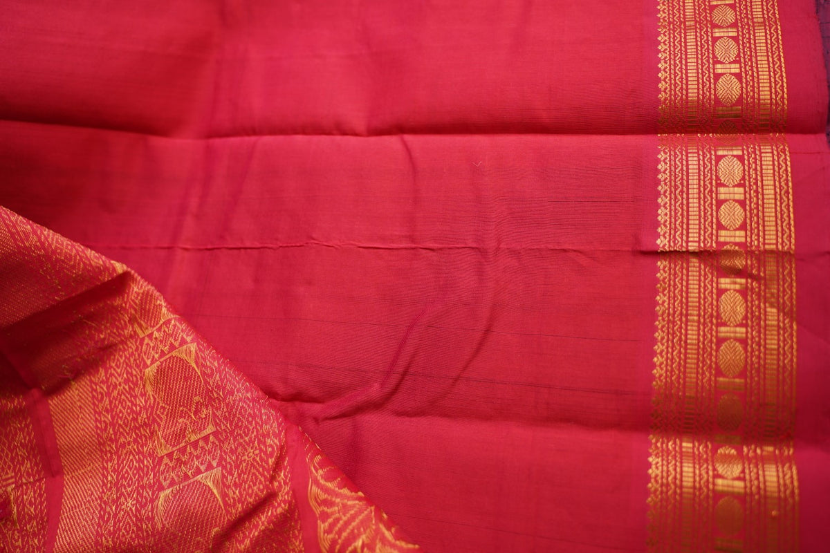 Kanchi Silk Cotton Saree PC18353