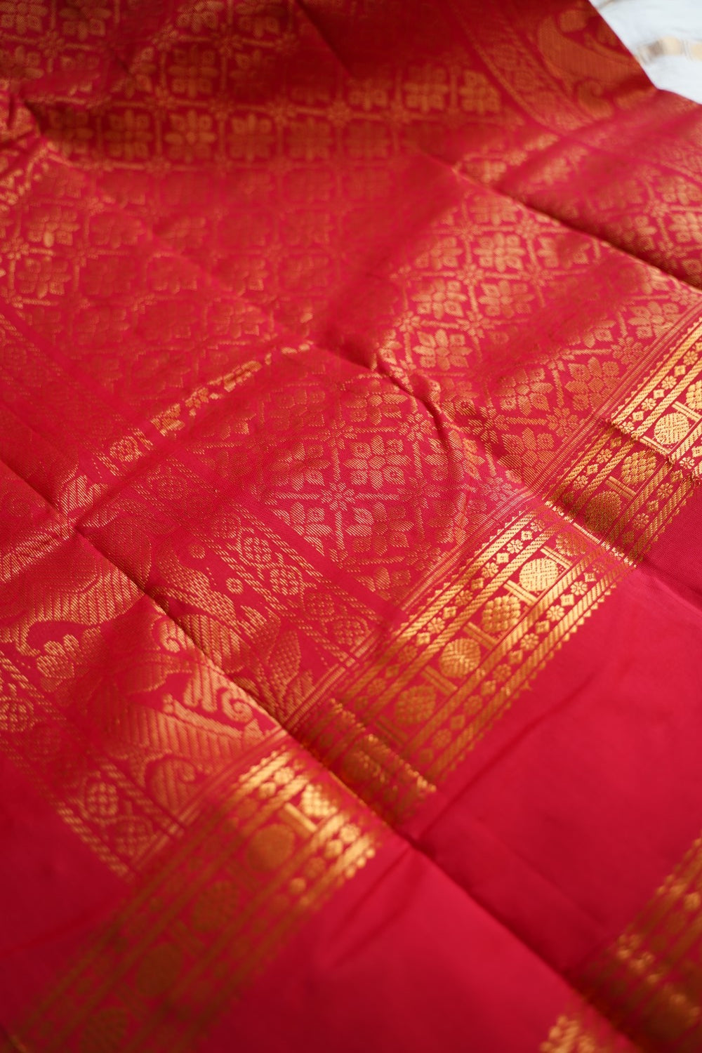 Kanchi Silk Cotton Saree PC18350