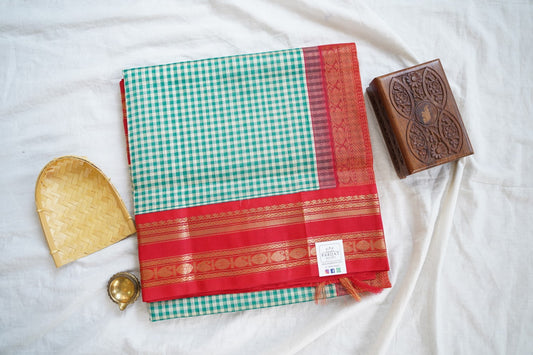 Kanchi Handloom Silk Cotton Saree-PC16283