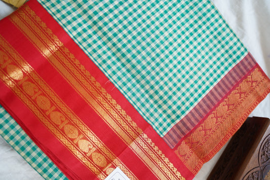 Kanchi Handloom Silk Cotton Saree-PC16283