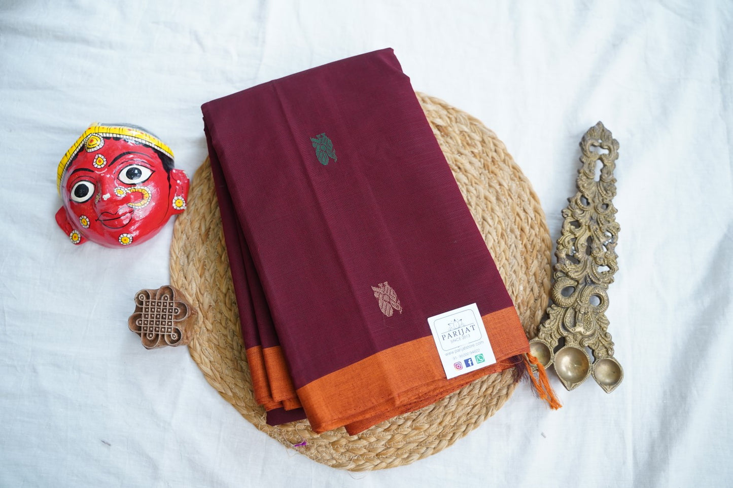 Kanchi handloom Cotton Saree PC17400