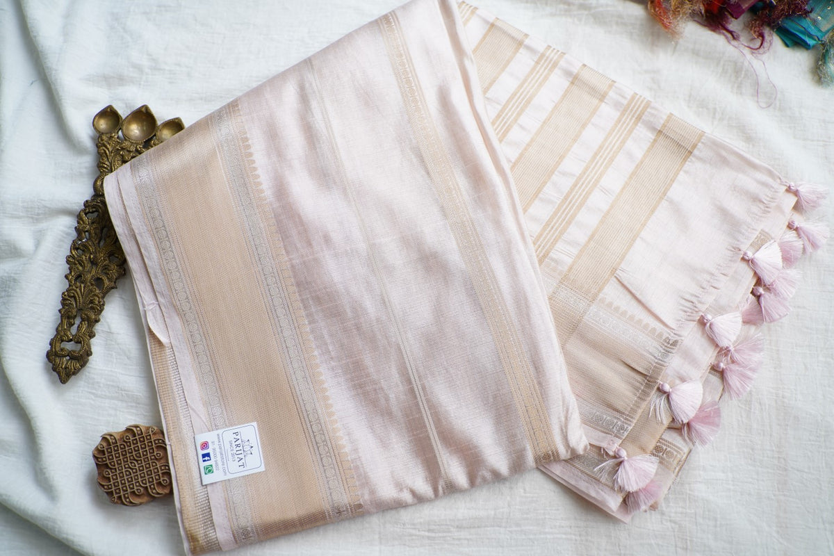 semi chanderi saree PC18373