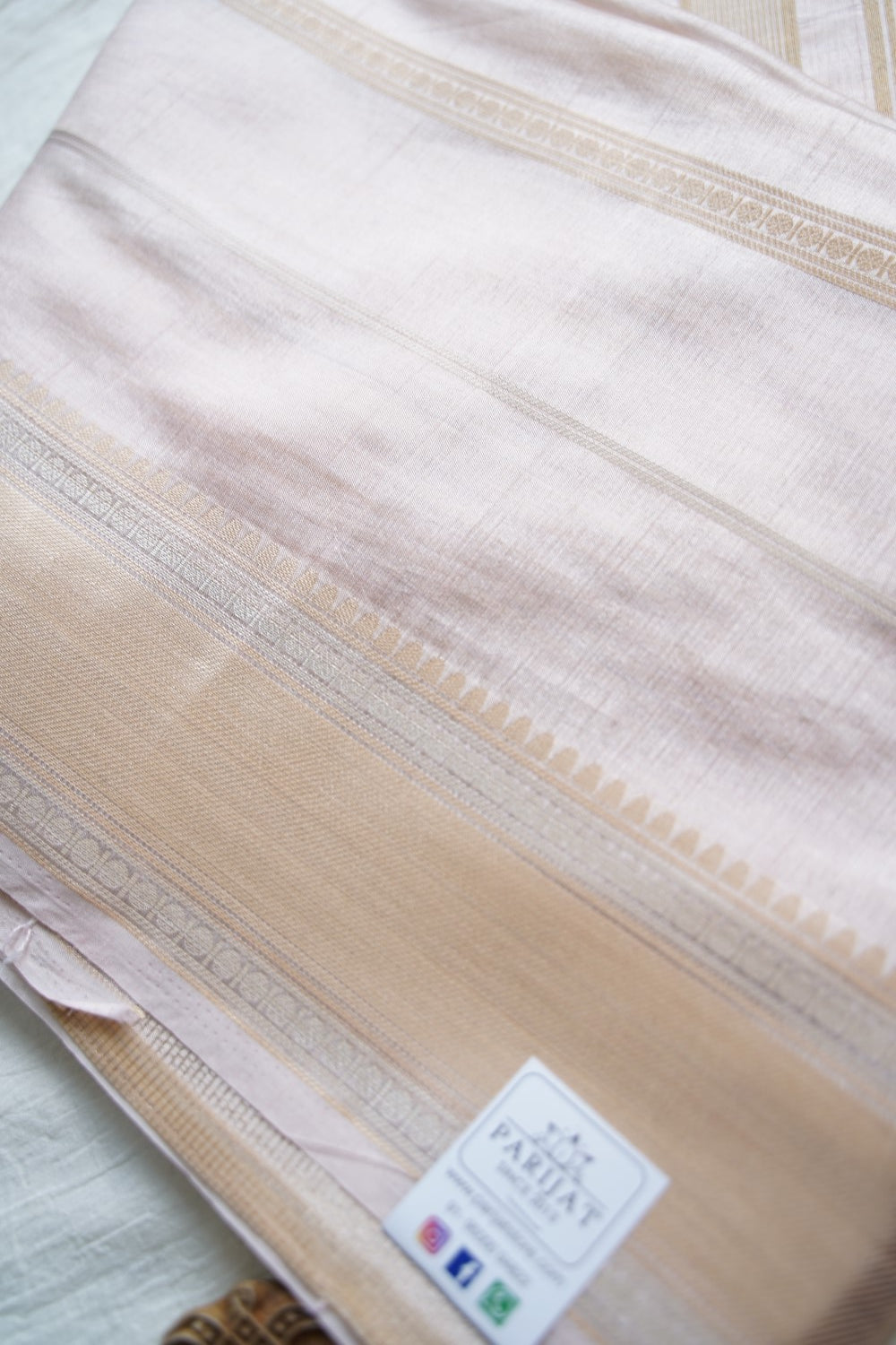 semi chanderi saree PC18373