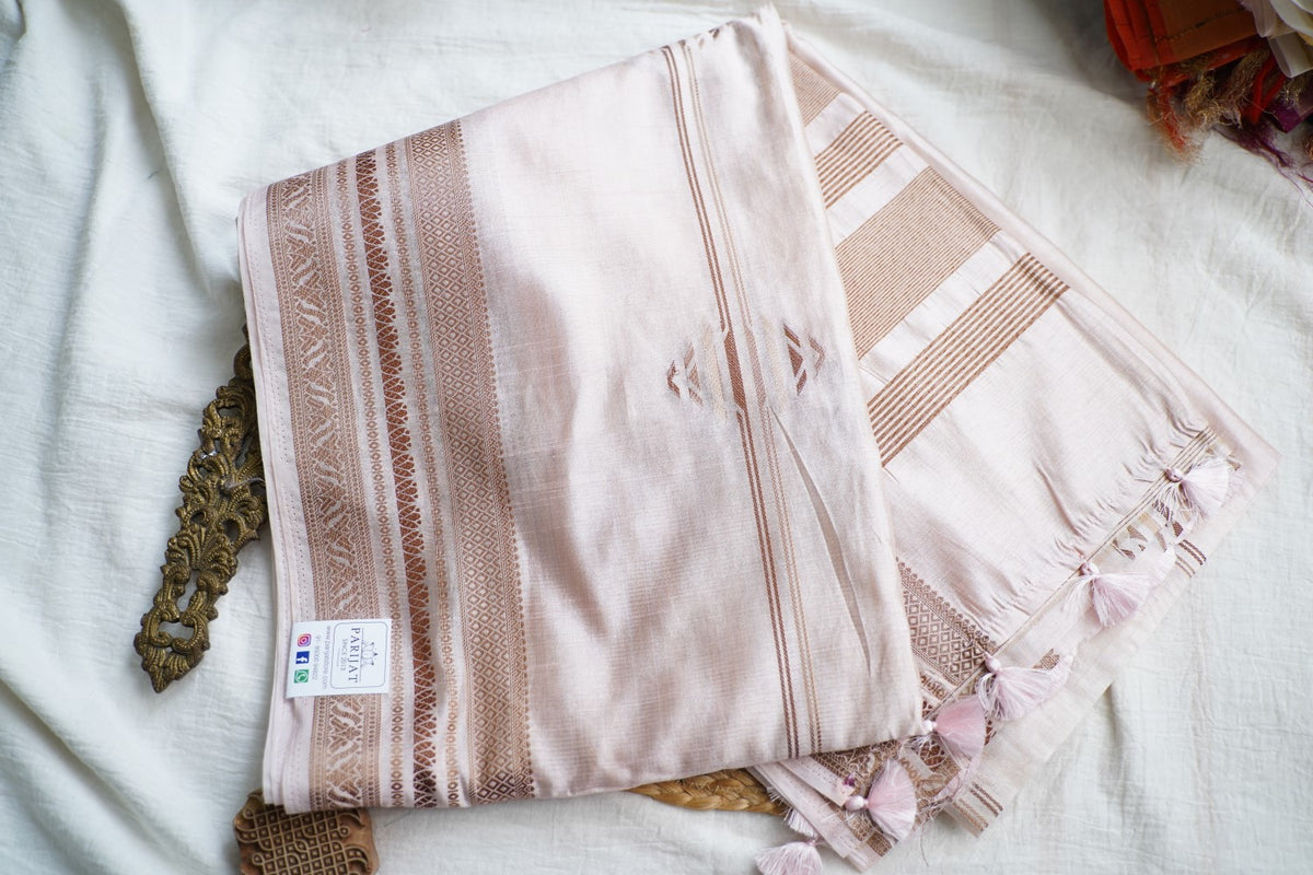 semi chanderi saree PC18371
