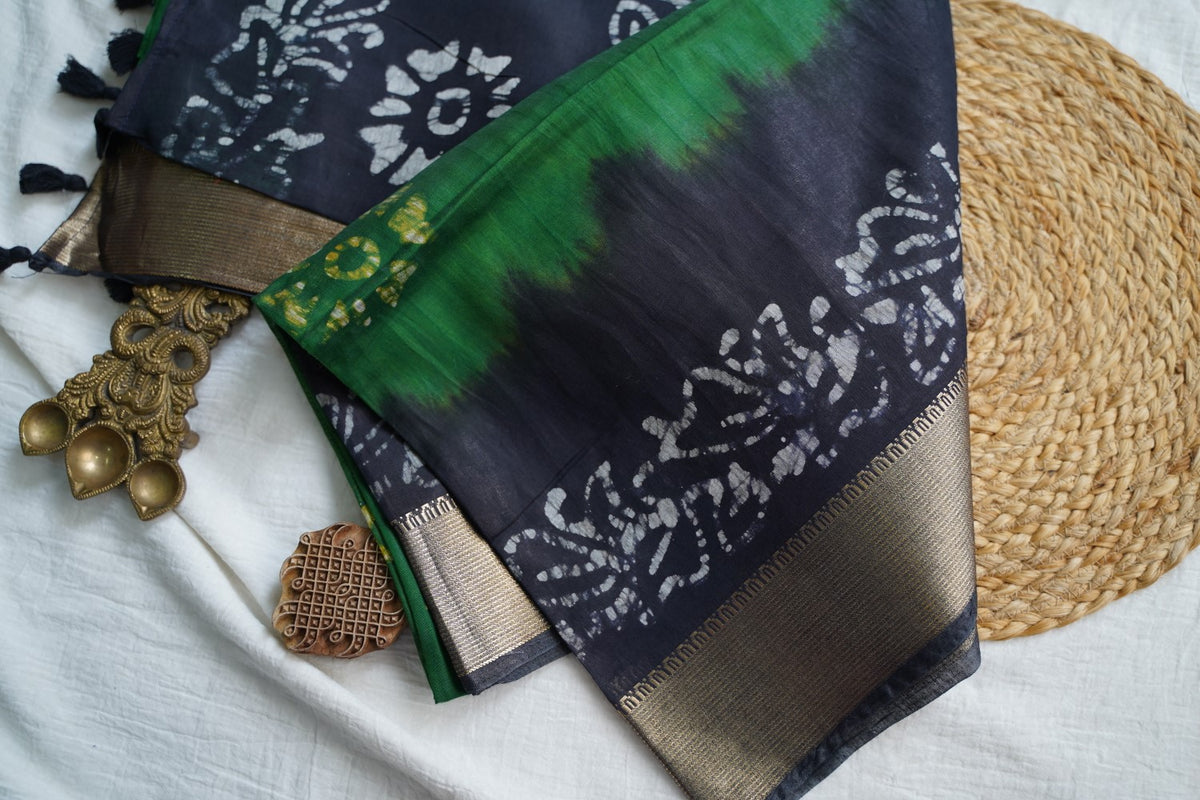 Semi linen Saree PC18424