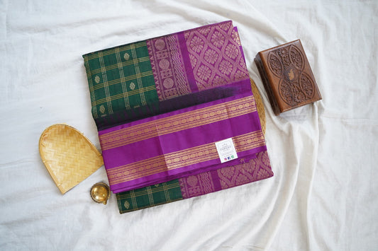 Kanchi Handloom Silk Cotton Saree-PC16280