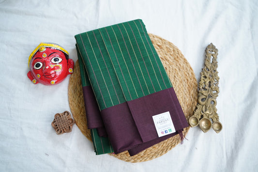 Kanchi handloom Cotton Saree PC17402