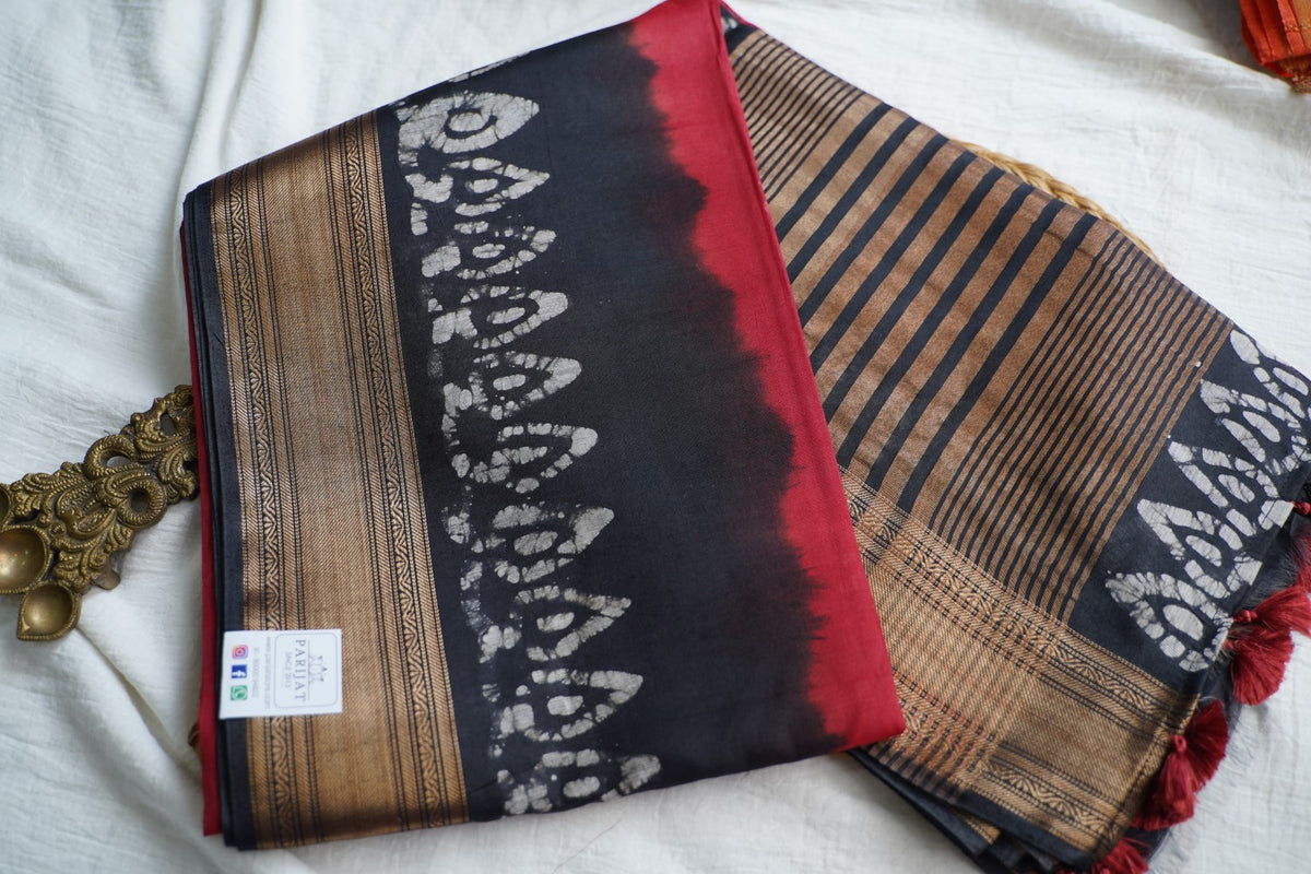 Semi linen Saree PC18433