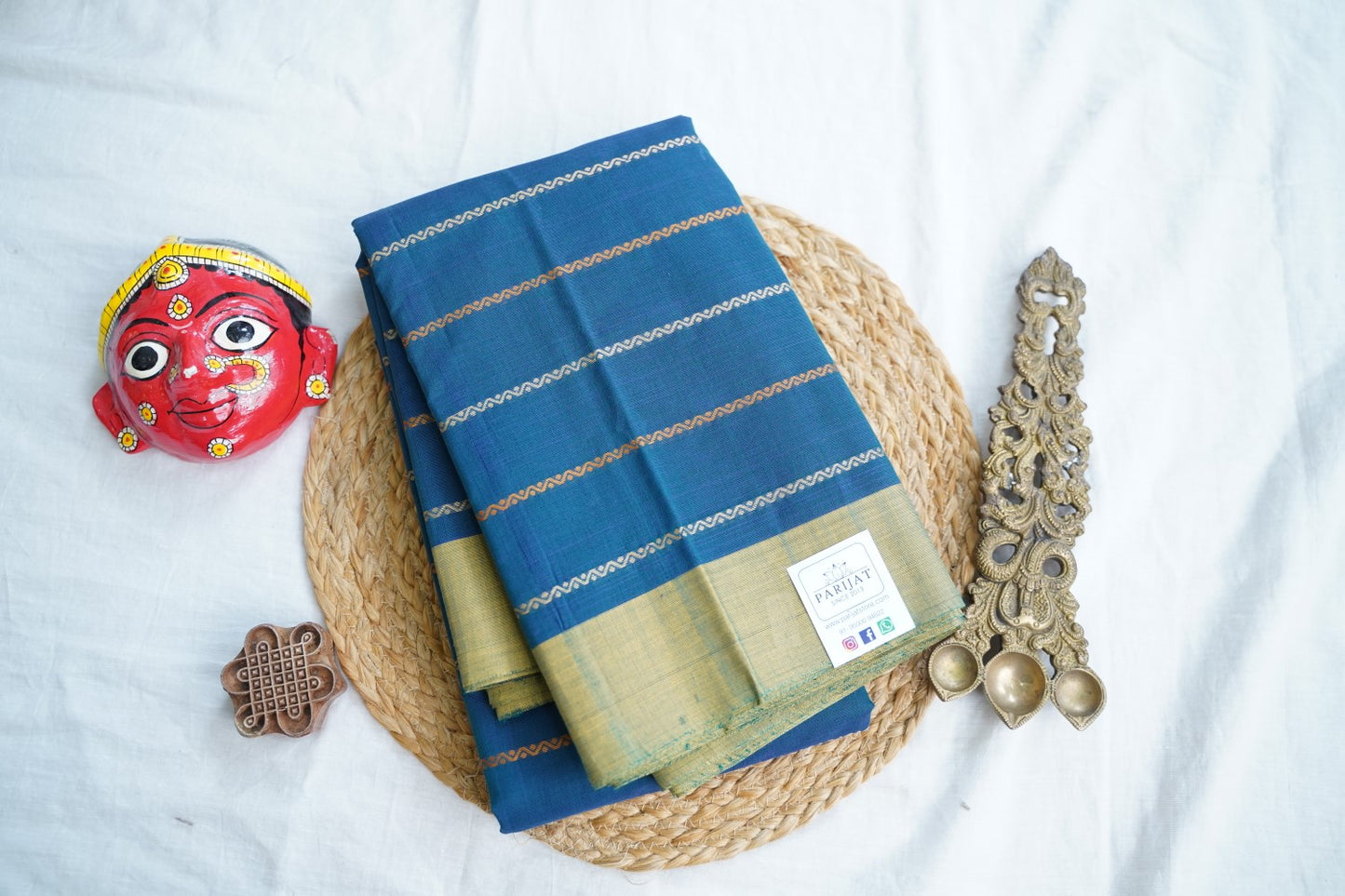 Kanchi handloom Cotton Saree PC17371