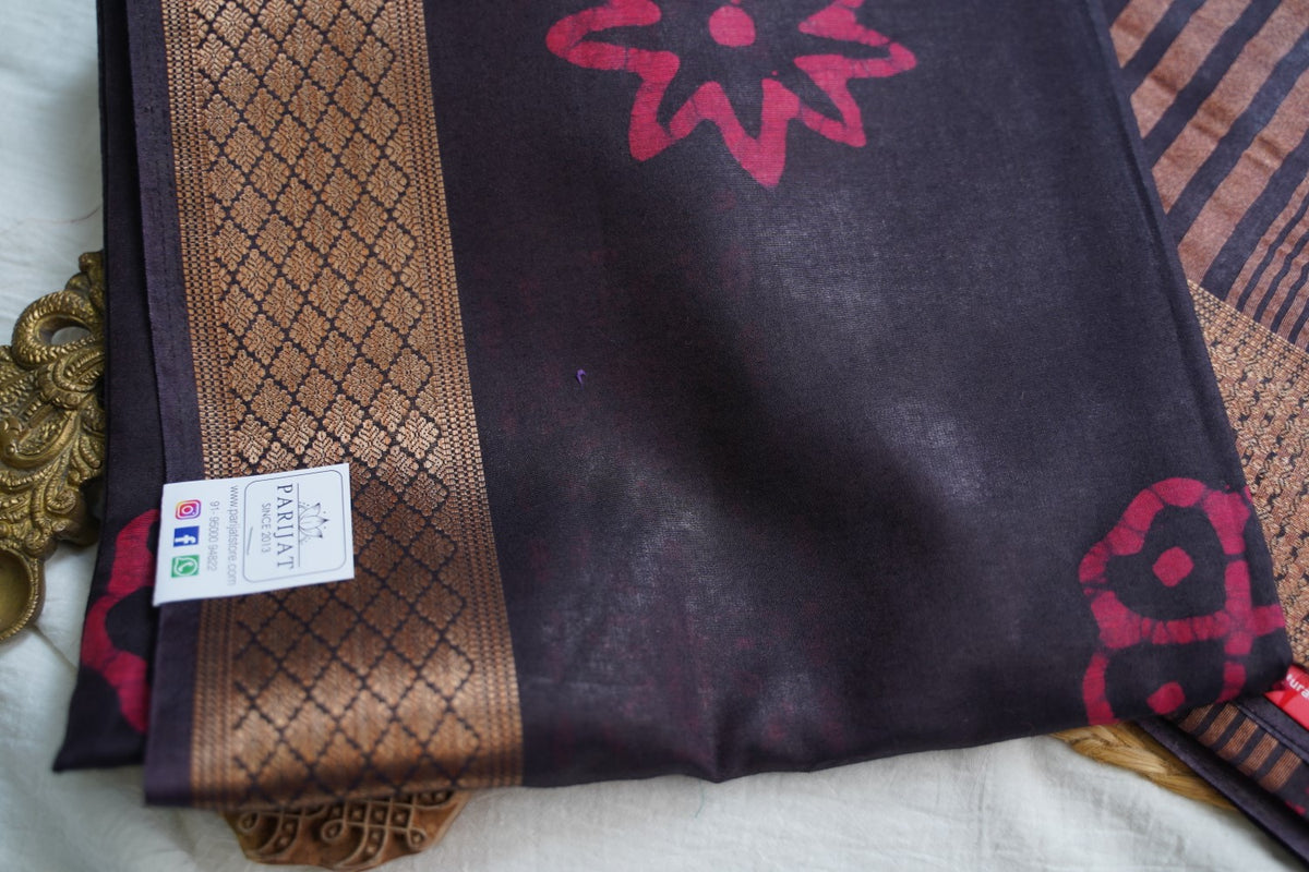 Semi linen Saree PC18428