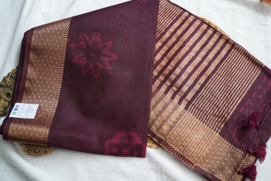 Semi linen Saree PC18423