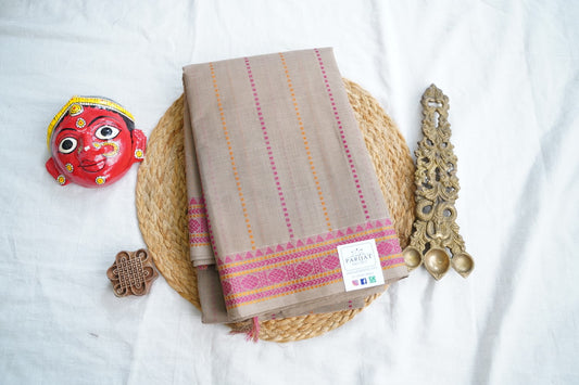 Kanchi handloom Cotton Saree PC17395