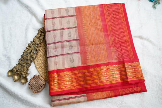 Kanchi Silk Cotton Saree PC18370