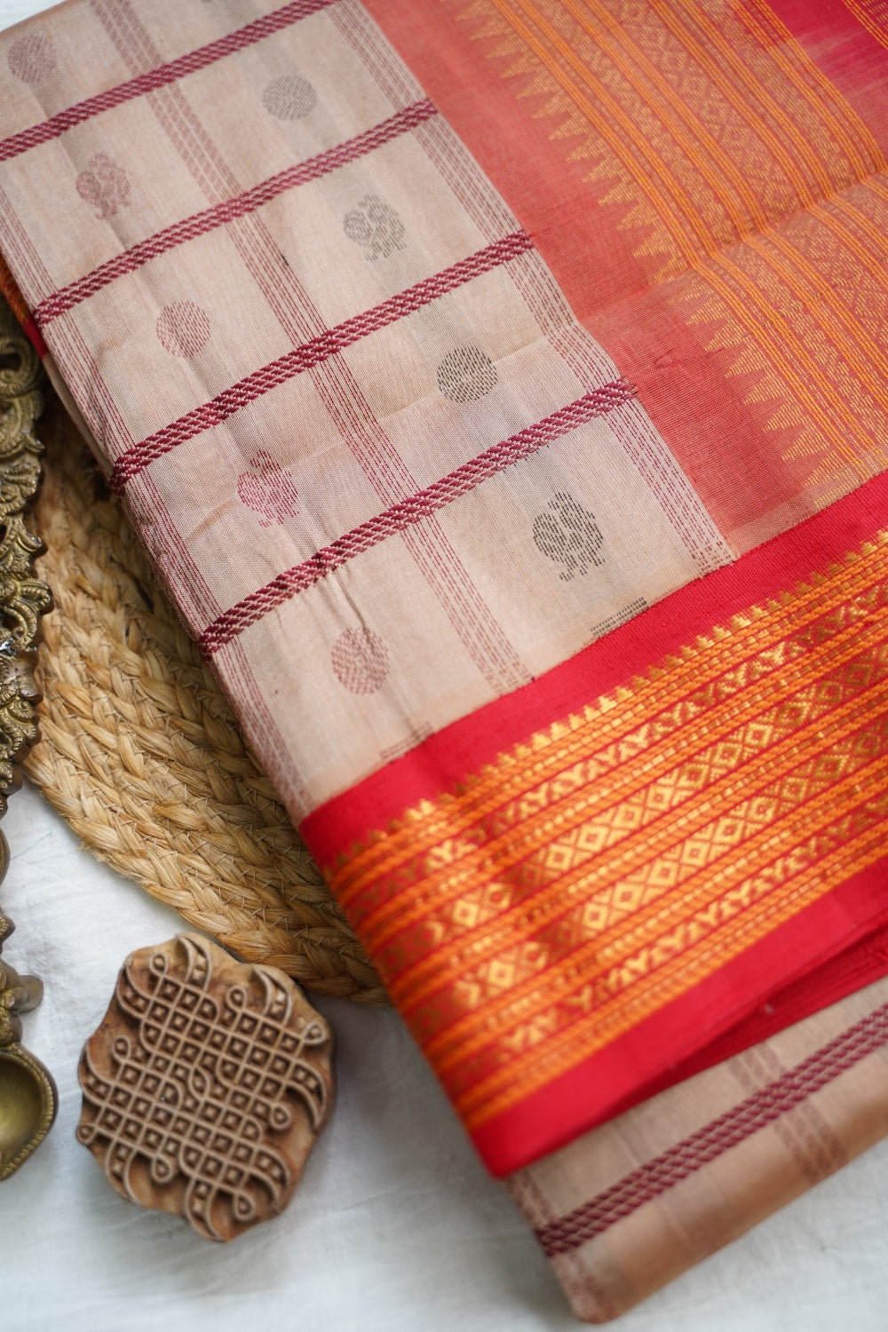 Kanchi Silk Cotton Saree PC18370