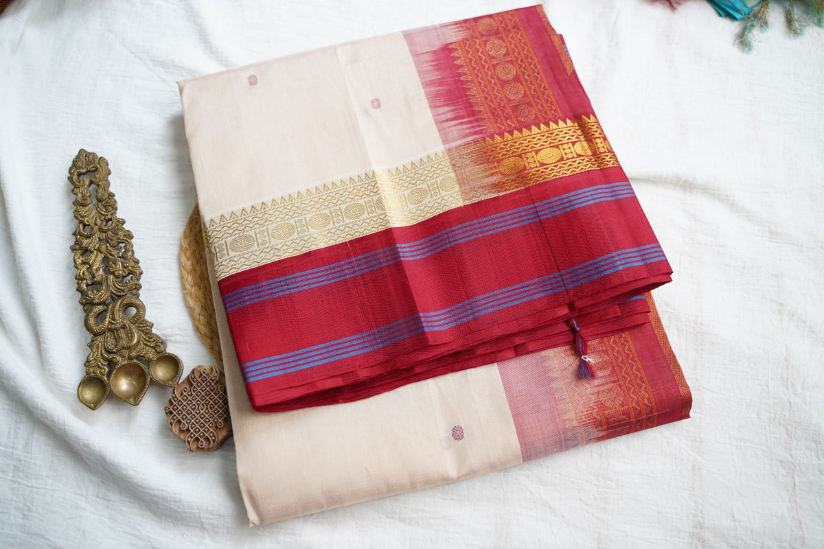 Kanchi Silk Cotton Saree PC18369