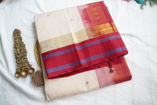 Kanchi Silk Cotton Saree PC18369