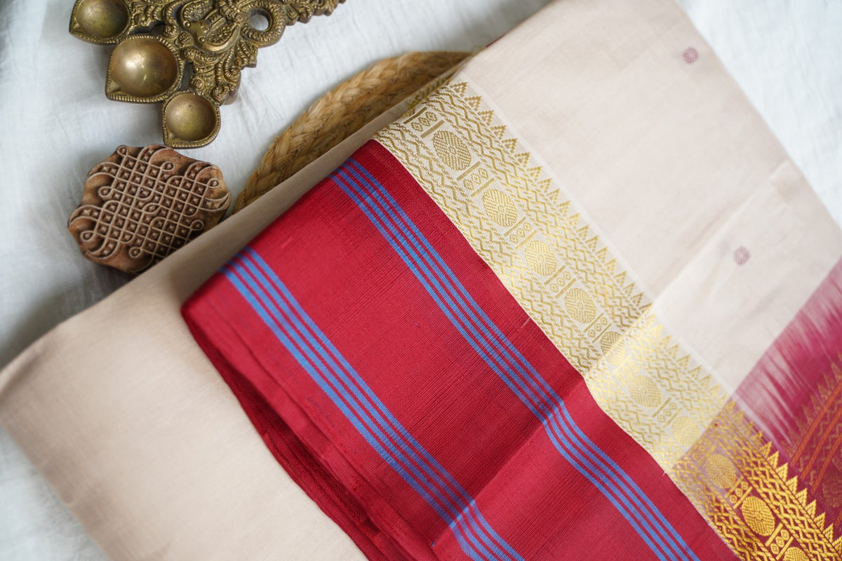 Kanchi Silk Cotton Saree PC18369